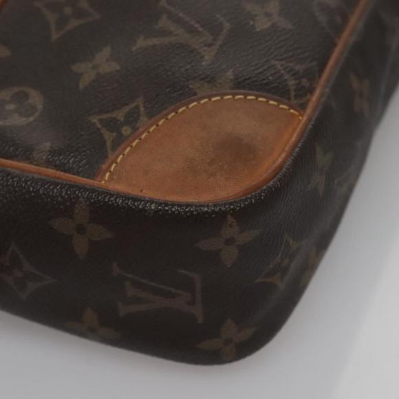LOUIS VUITTON Monogram Compiegne 28 Clutch Bag M51845 LV Auth BA282 - Picture 8 of 16